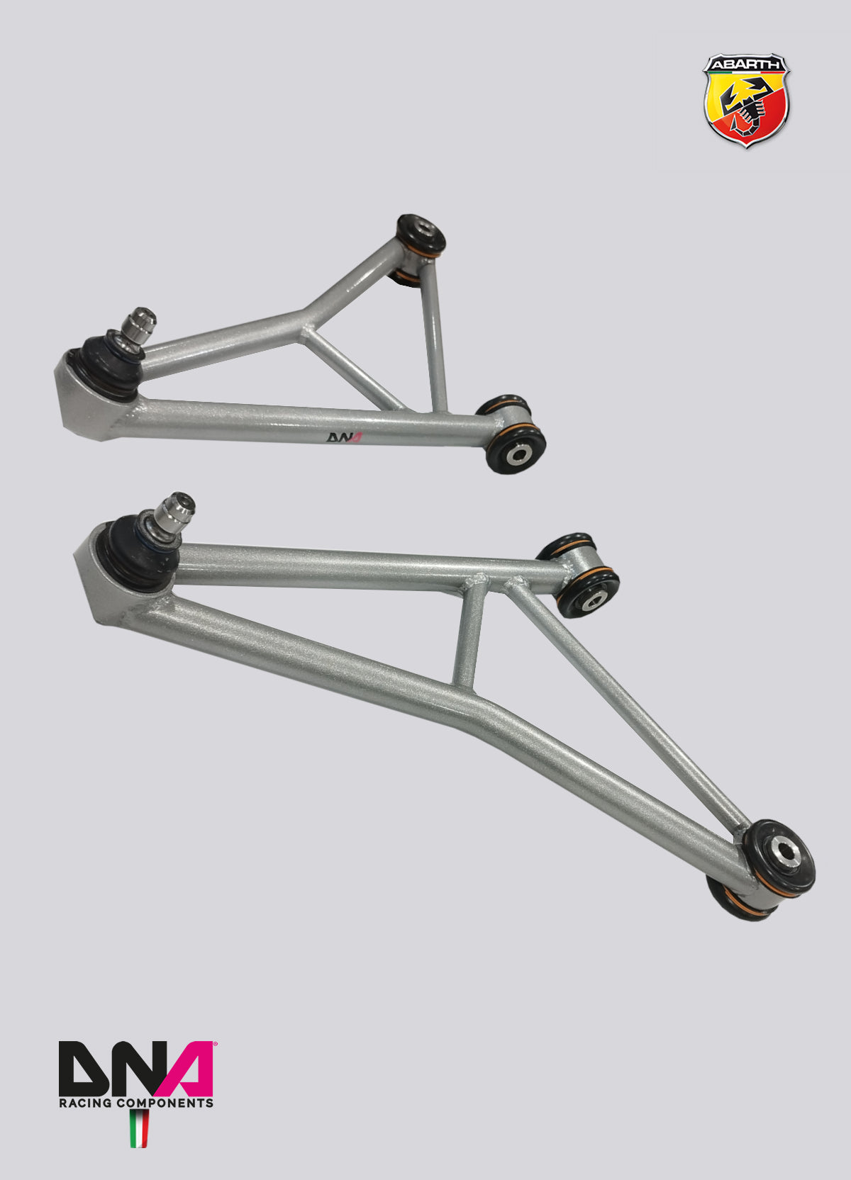 PC1980 Kit trapezi anteriori DNA Racing FIAT 500 Abarth