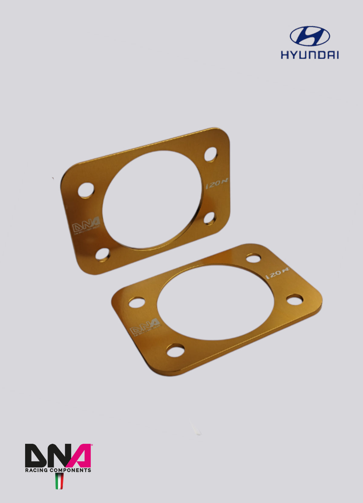 PC2084 Kit piastre camber posteriori DNA Racing Hyundai i20N