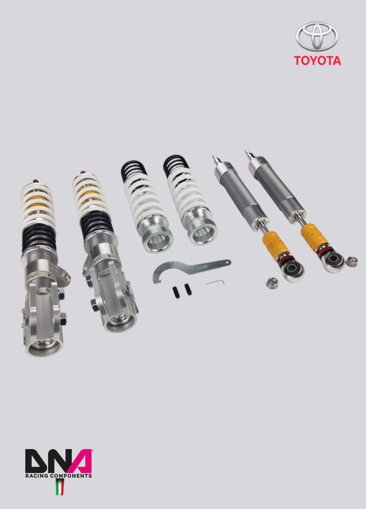 PC2187 Kit di ammortizzatori WRS DNA Racing yaris gr mk2