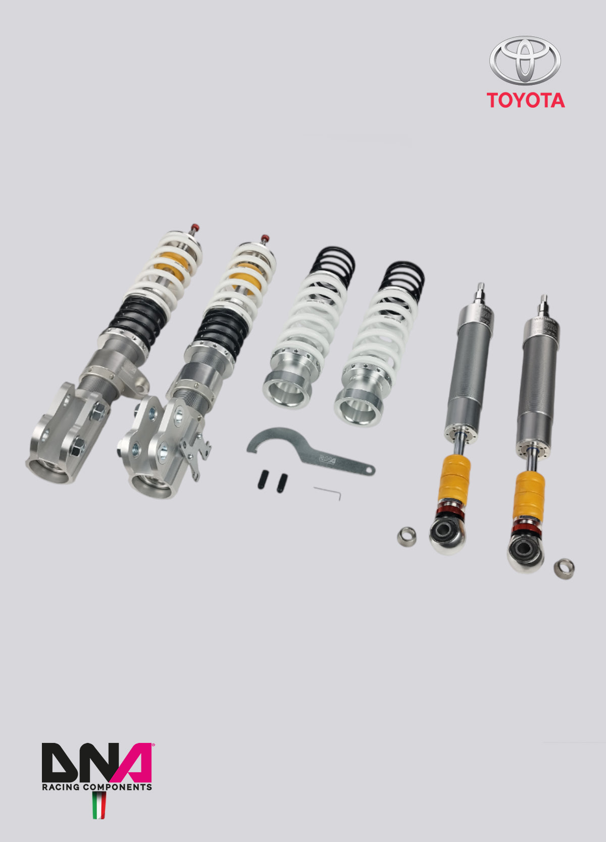 PC2187 Kit di ammortizzatori WRS DNA Racing yaris gr mk2