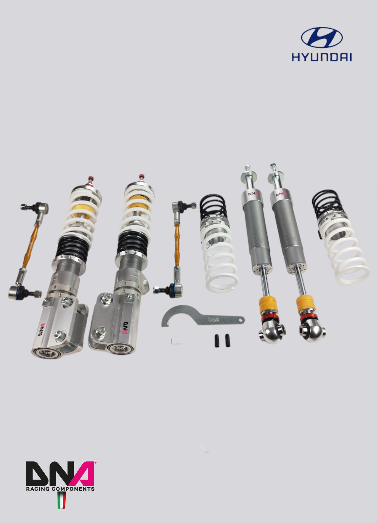 PC2118 Kit di ammortizzatori WRS DNA Racing hyundai i20n