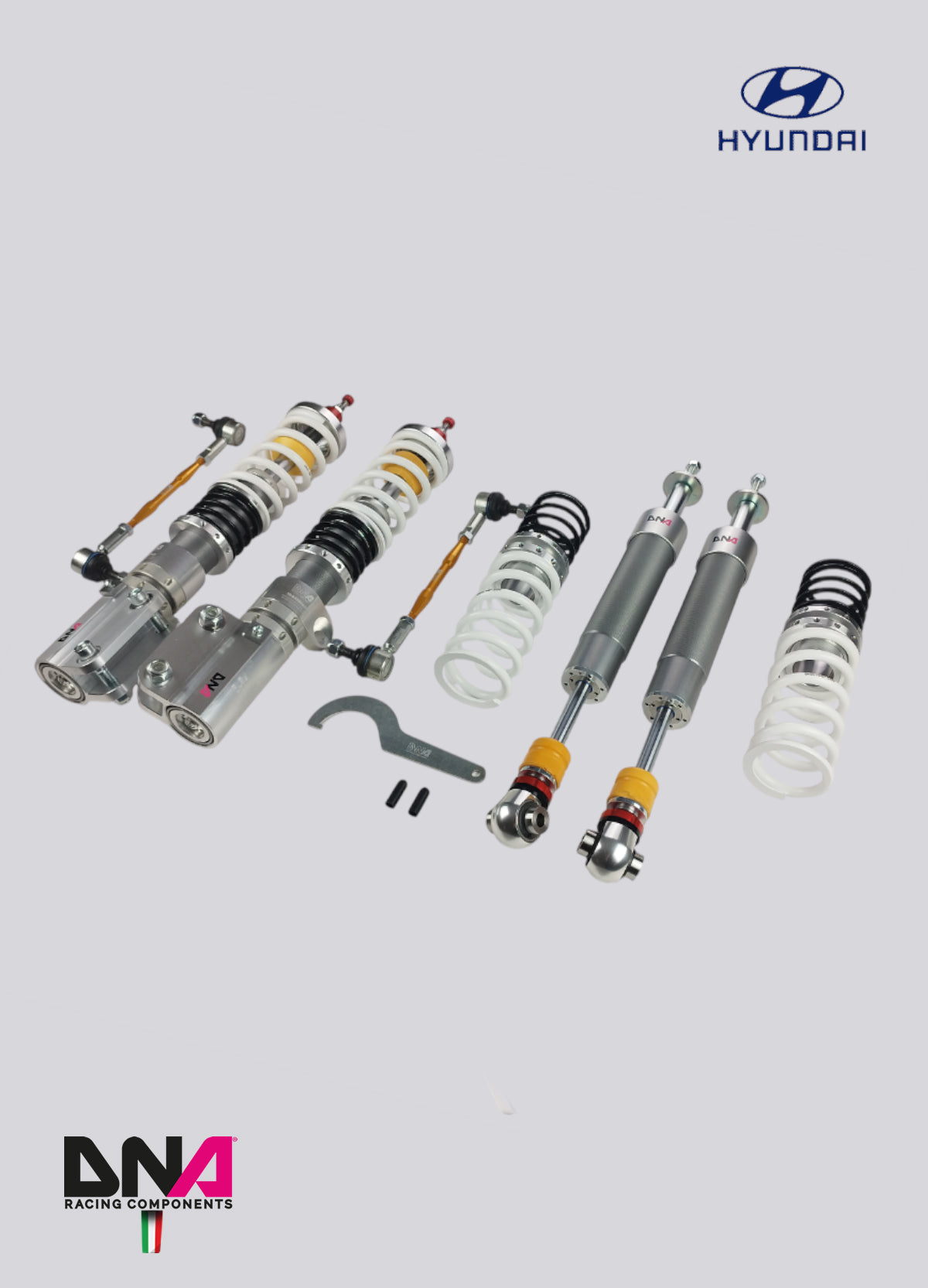PC2118 Kit di ammortizzatori WRS DNA Racing hyundai i20n