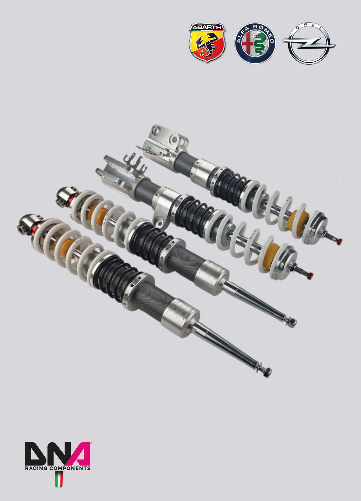 PC2134 Kit di ammortizzatori WRS DNA Racing alfa mito fiat grande punto opel adam opel corsa D/E