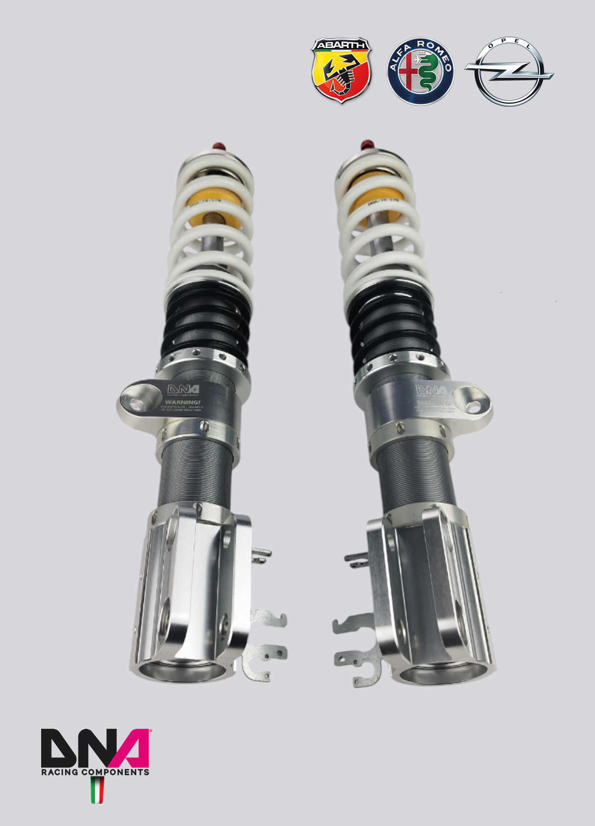 PC2134 Kit di ammortizzatori WRS DNA Racing alfa mito fiat grande punto opel adam opel corsa D/E