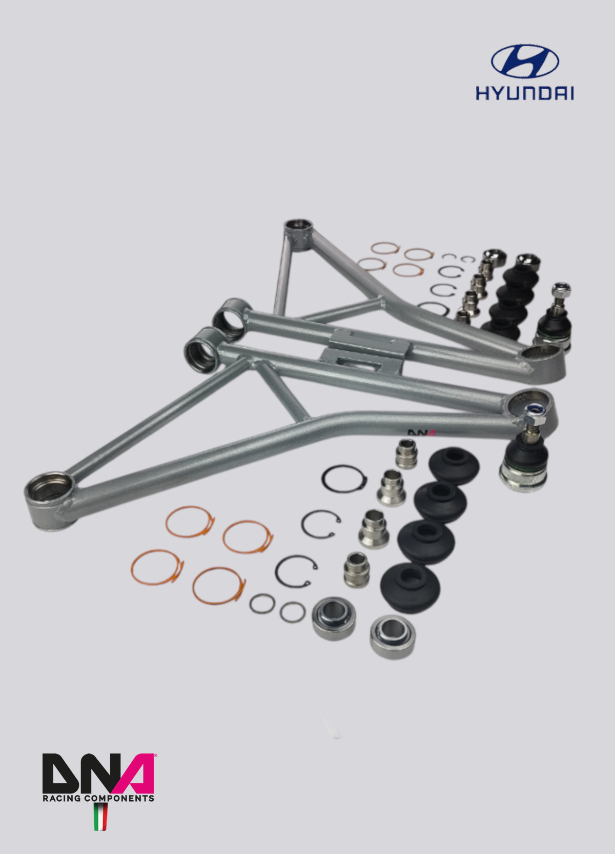 PC2160 Kit trapezi anteriori DNA Racing Hyundai i20N