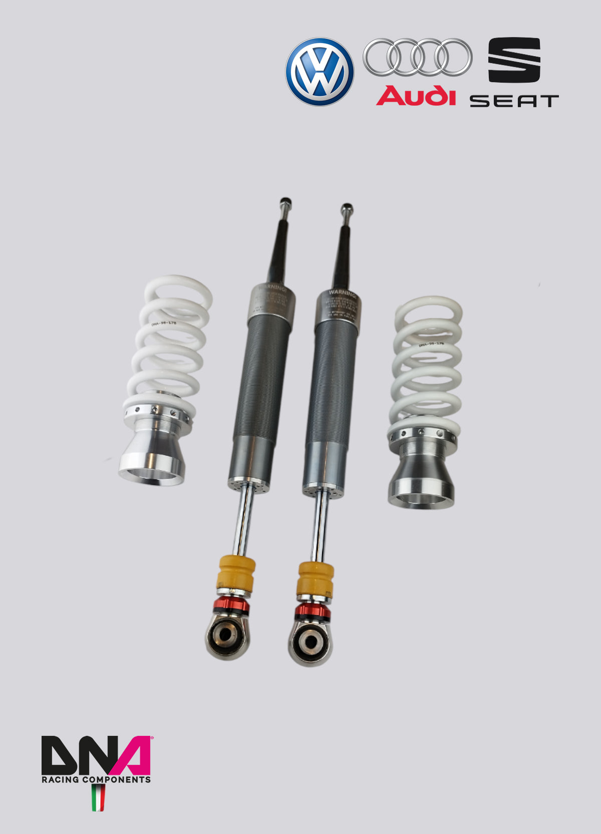 PC2221 Kit di ammortizzatori WRS DNA Racing - 2WD audi a3 seat leon volkswagen golf 7/8