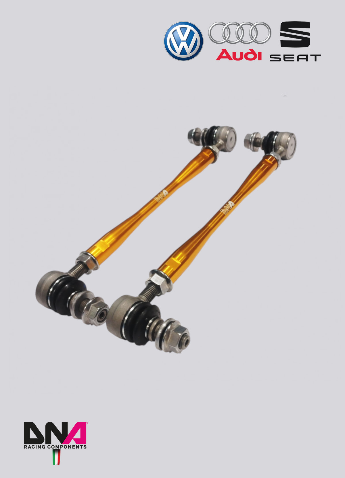 PC2317 Kit tiranti barra antirollio anteriore DNA Racing Audi A3 VW Golf Beetle