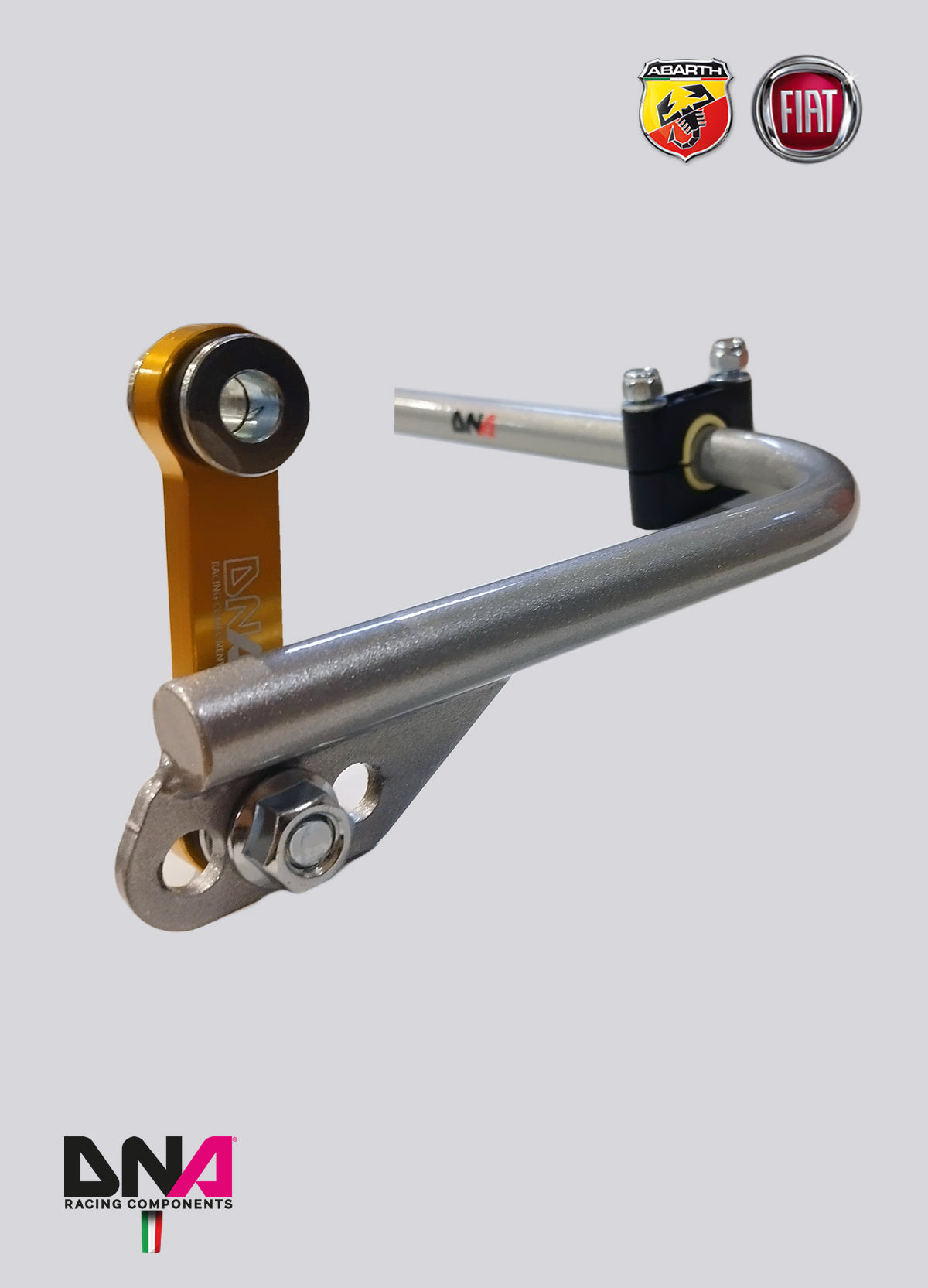 PC0137 Kit barra antirollio posteriore DNA Racing FIAT 500 Abarth