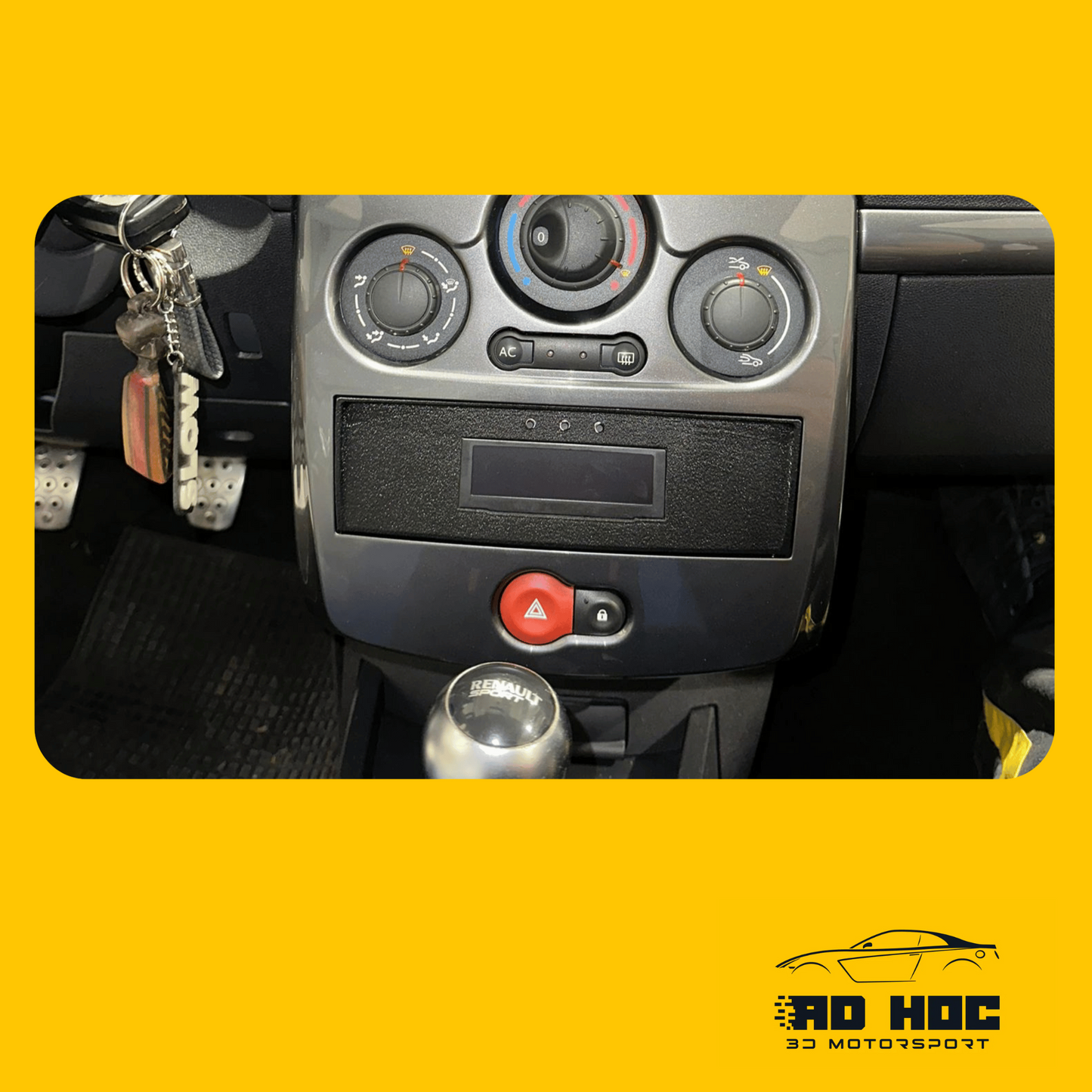 Mascherina cruscotto Renault Clio RS