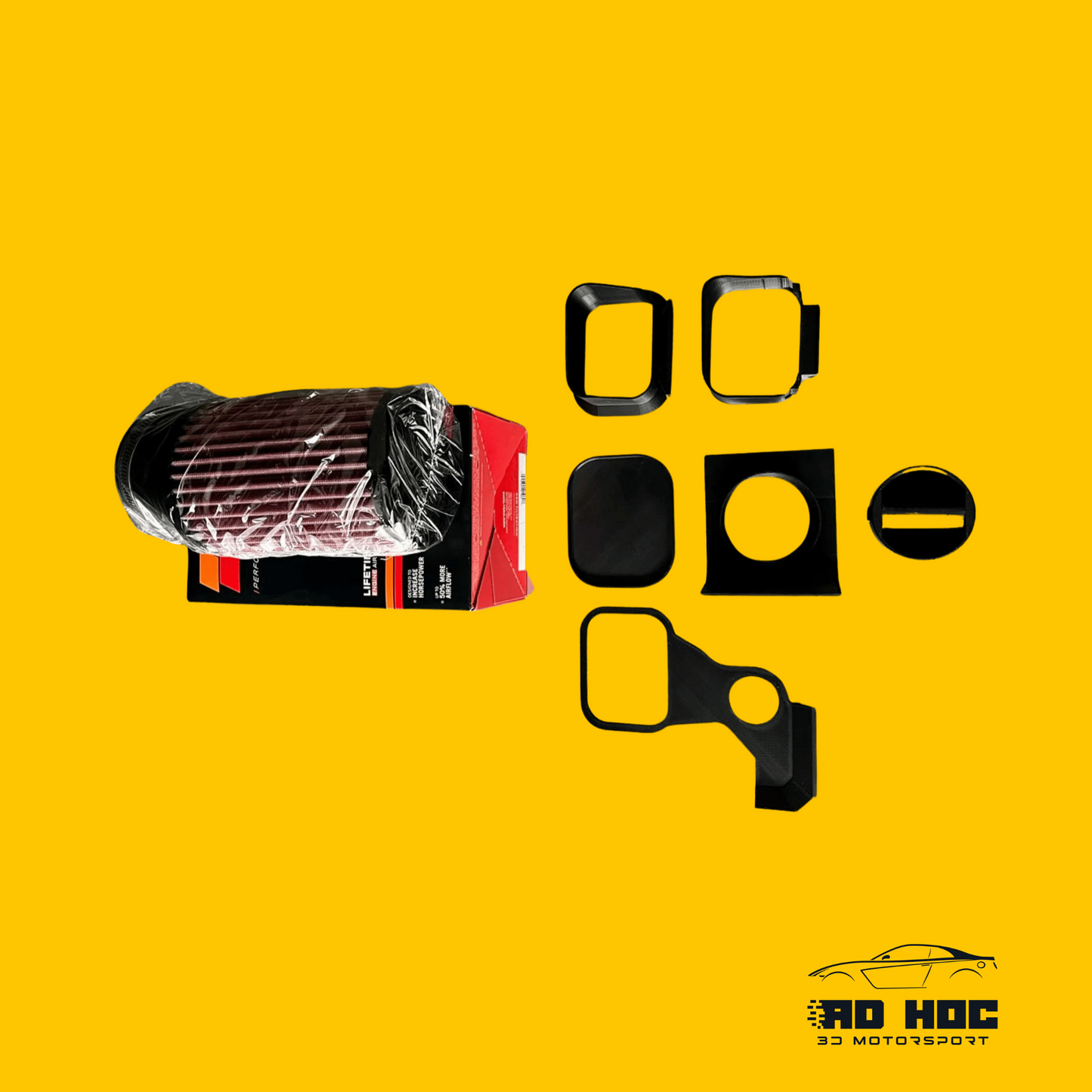 Kit aspirazione completa su cassa filtro originale filtro a cono Stealth Mini Cooper R53