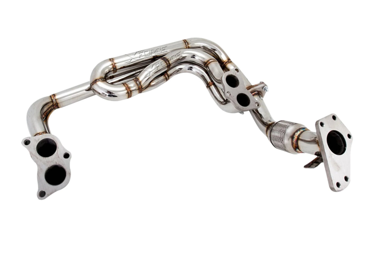 Xforce 1"3/4 Header TRI-Y and up-pipe, 304 Stainless Steel