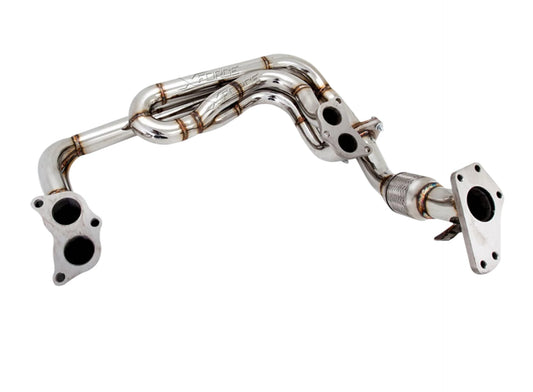 Xforce 1"3/4 Header TRI-Y and up-pipe, 304 Stainless Steel