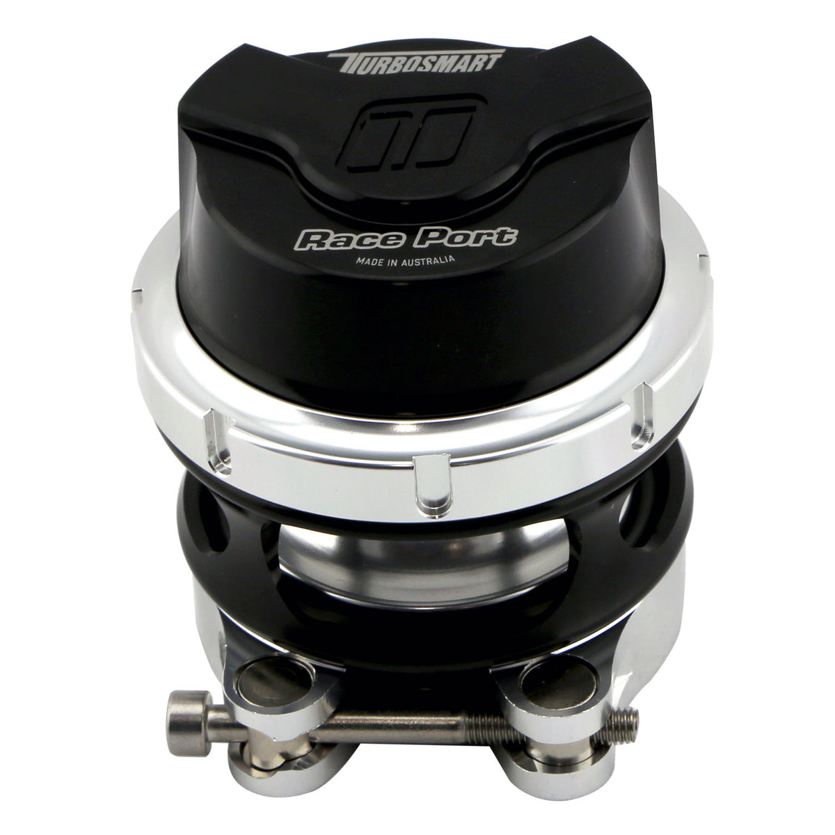 Turbosmart BOV Race Port Female GenV - Black No Weld Flange