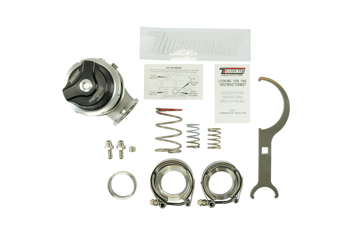 Turbosmart GenV WG40CG CompGate40 Compressed Gas 7psi Black - img 6