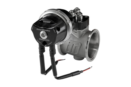 Turbosmart PSG40CG Pneumatic StraightGate40 Compressed Gas (Solenoid) 7psi Black