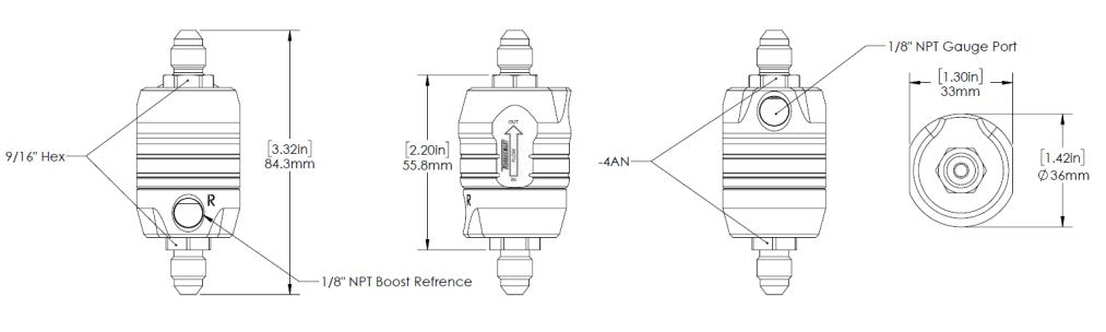 Turbosmart ProOPR Rising Rate Turbo Oil Pressure Regulator - img 7