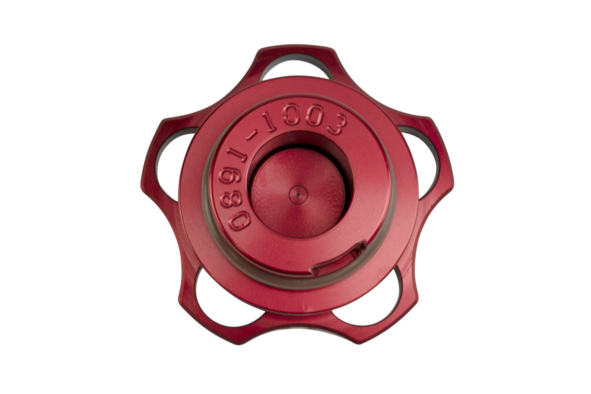 Turbosmart Oil Cap - Notch - LS - Red - img 3