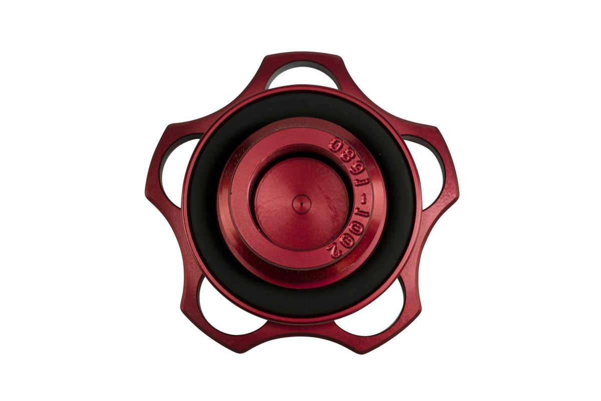 Turbosmart Oil Cap - M32x3.5 - Nissan - Red - img 3