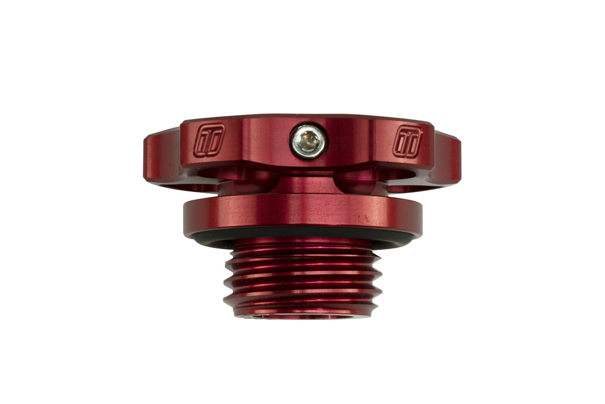 Turbosmart Oil Cap - M32x3.5 - Nissan - Red - img 2