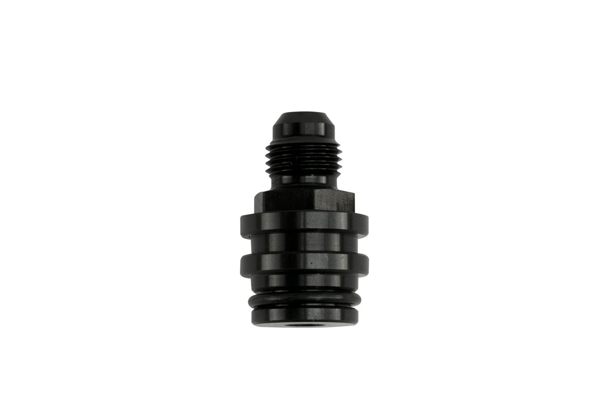Turbosmart Oil Cap - -6AN Centre - Black
