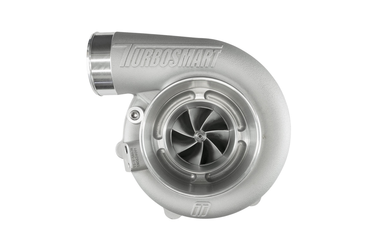 Turbosmart TS-1 Turbocharger 5862 V-Band Reverse Rotation 0.82AR Externally Wastegated - img 2