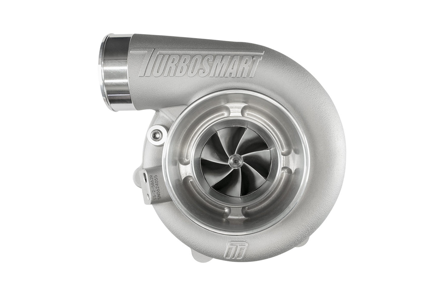Turbosmart TS-2 Turbocharger (Water Cooled) 5862 V-Band Reverse Rotation 0.82AR Externally Wastegated - img 2