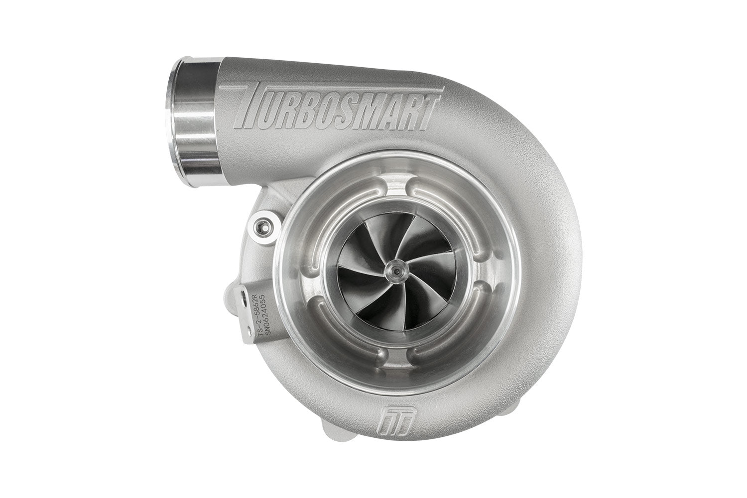 Turbosmart TS-2 Turbocharger (Water Cooled) 5862 V-Band Reverse Rotation 0.82AR Externally Wastegated - img 2