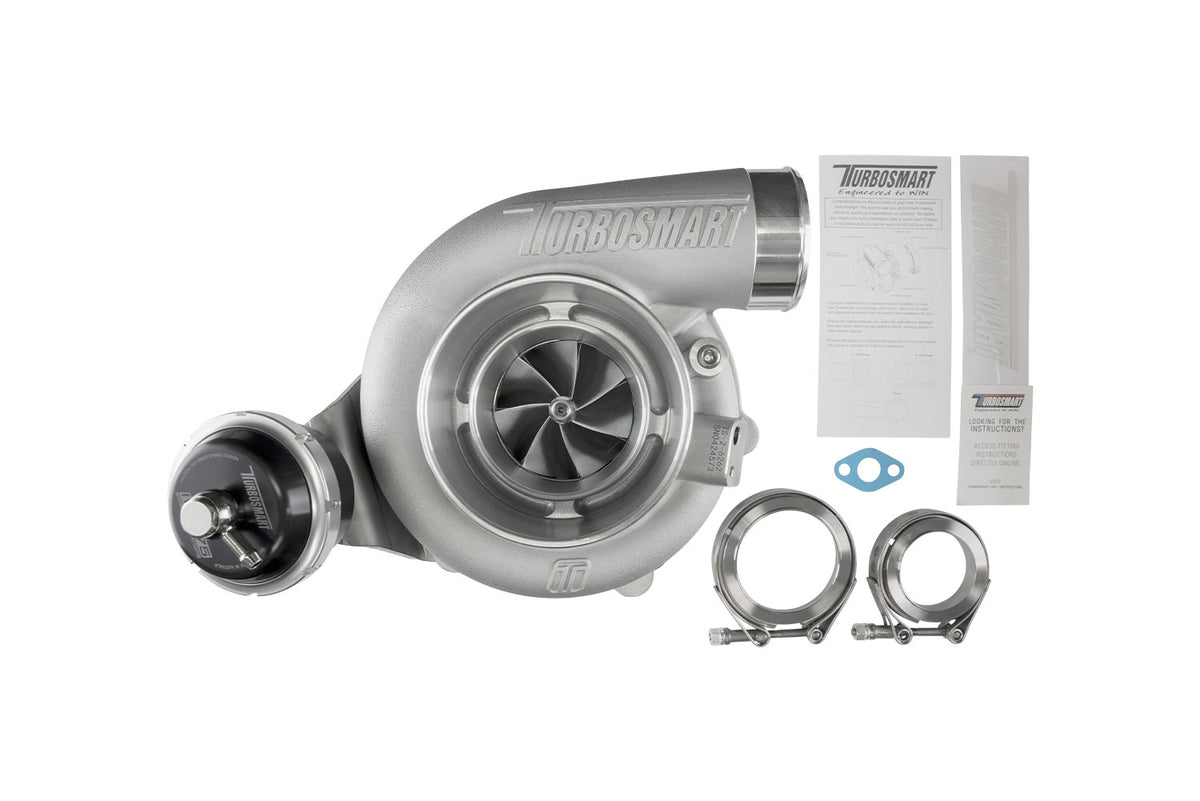 Turbosmart TS-2 Turbocharger (Water Cooled) 6262 V-Band 0.82AR Internally Wastegated - img 4