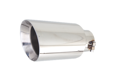 Xforce 3″ Inlet 3.5″ Round Short Tip, Stainless Steel