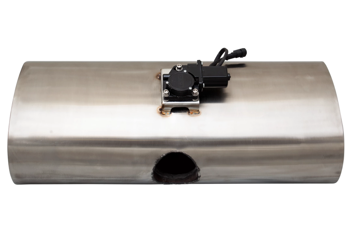 Xforce VAREX Universal East-West 9"x6"x24" (22,86cm x 15,24cm x 60,96cm) with 3" single inlet- dual 2.5" Outlets-3