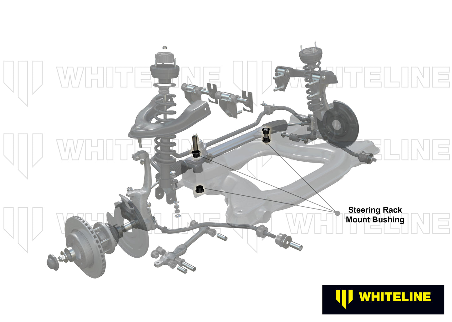 W11213 - Steering Rack and Pinion - Mount Bushing Kit