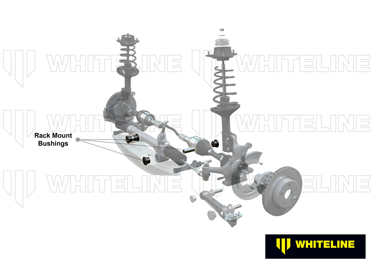 W12593 - Steering Rack and Pinion - Mount Bushing Kit