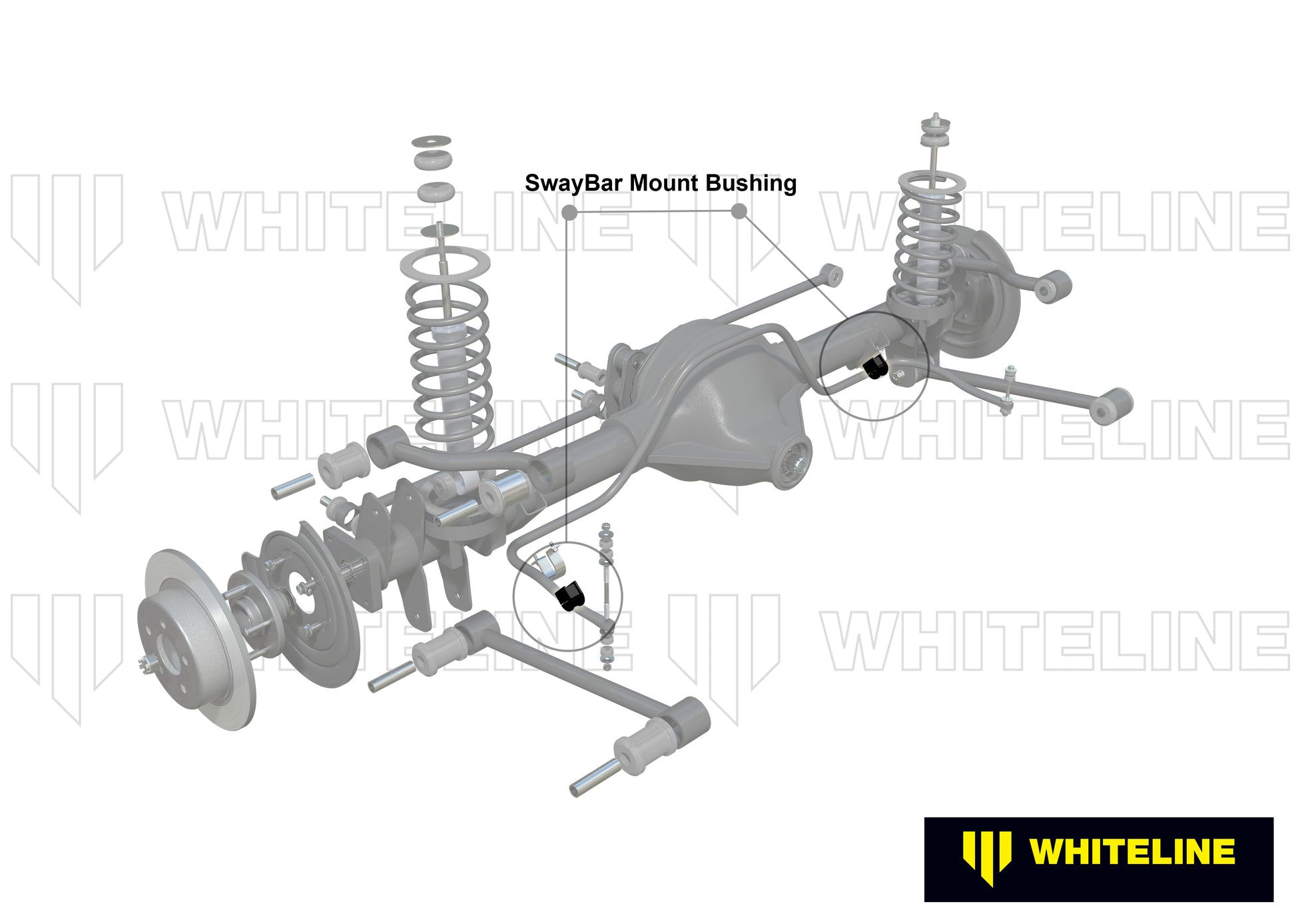 W21745 - Sway Bar Mount - Bushing Kit 27mm