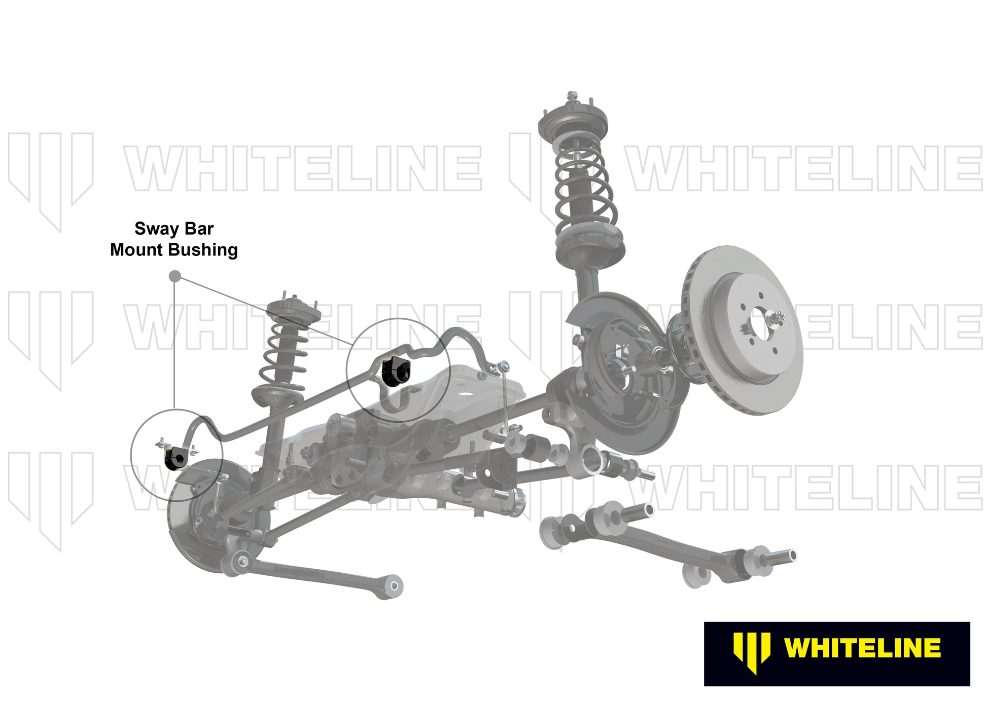 W22112 - Sway Bar Mount - Bushing Kit 18mm