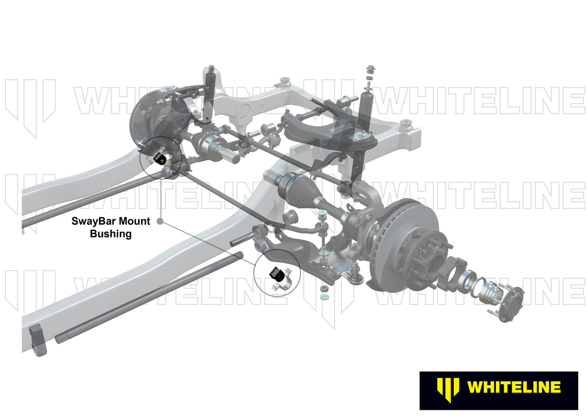 W22116 - Sway Bar Mount - Bushing Kit 27mm