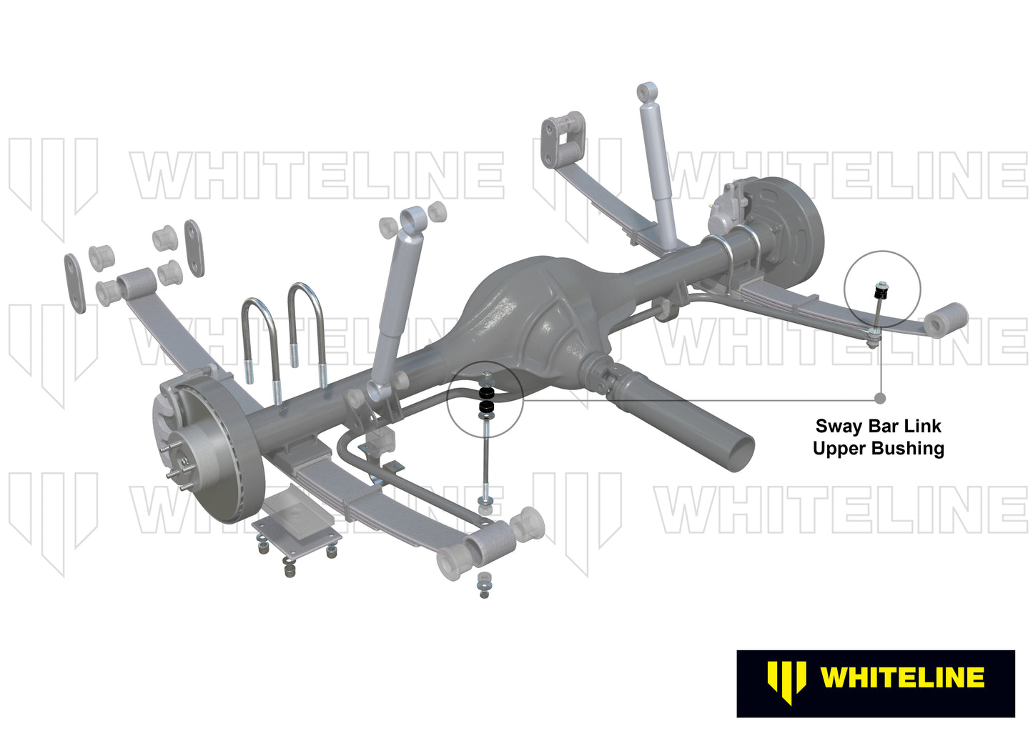W22171 - Sway Bar Link - Upper Bushing Kit