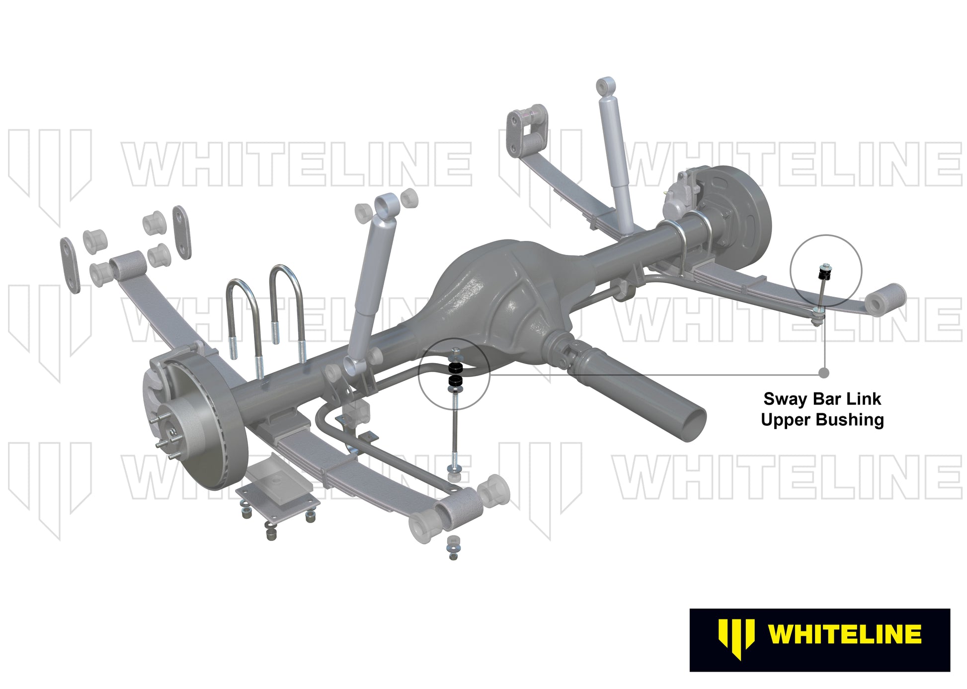 W22171 - Sway Bar Link - Upper Bushing Kit