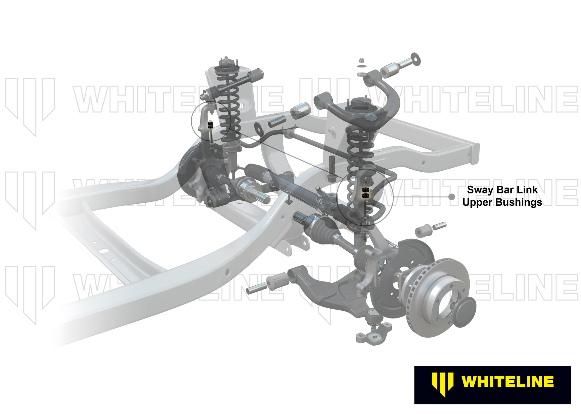 W23407 - Sway Bar Link - Upper Bushing Kit