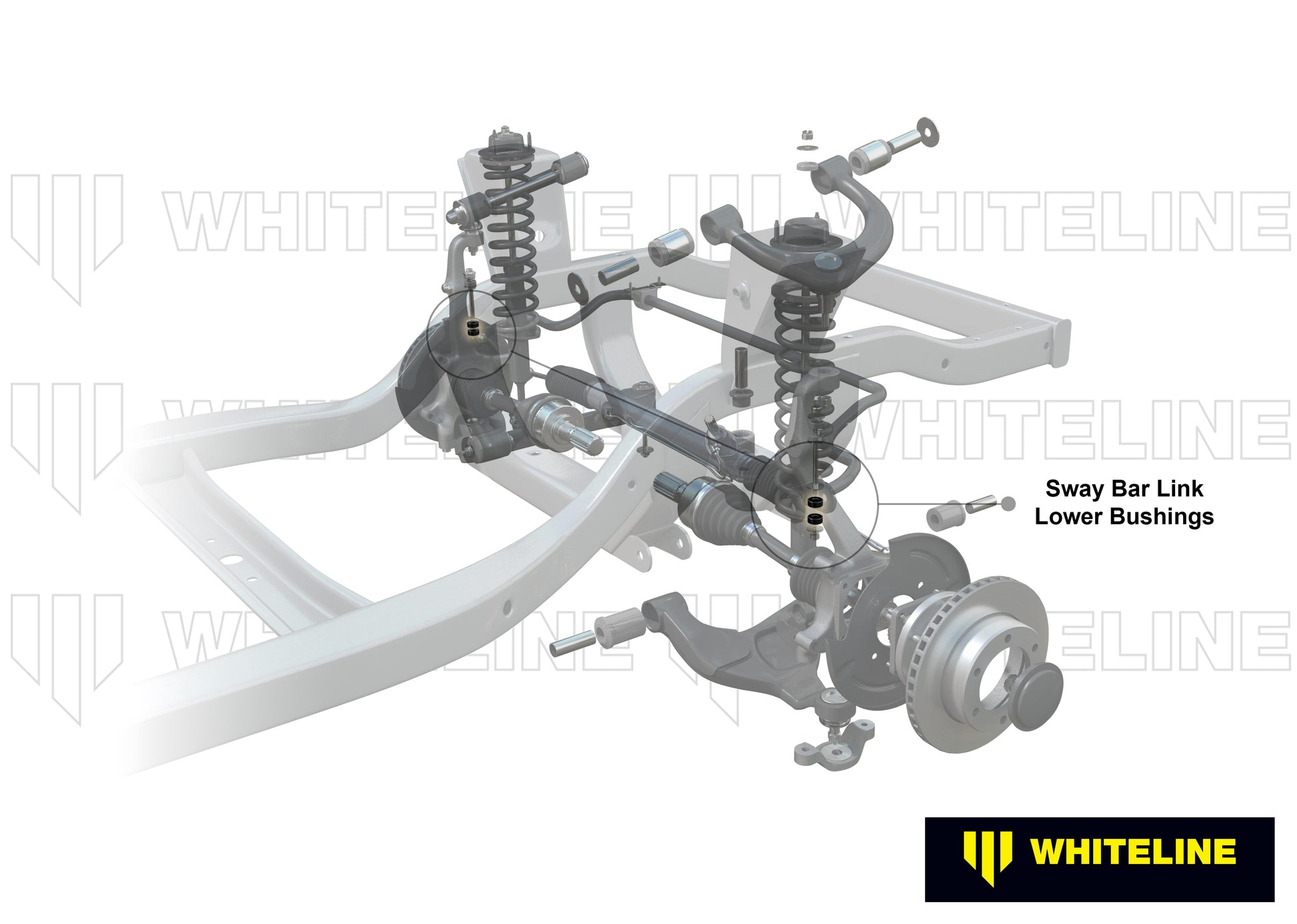 W23408 - Sway Bar Link - Lower Bushing Kit