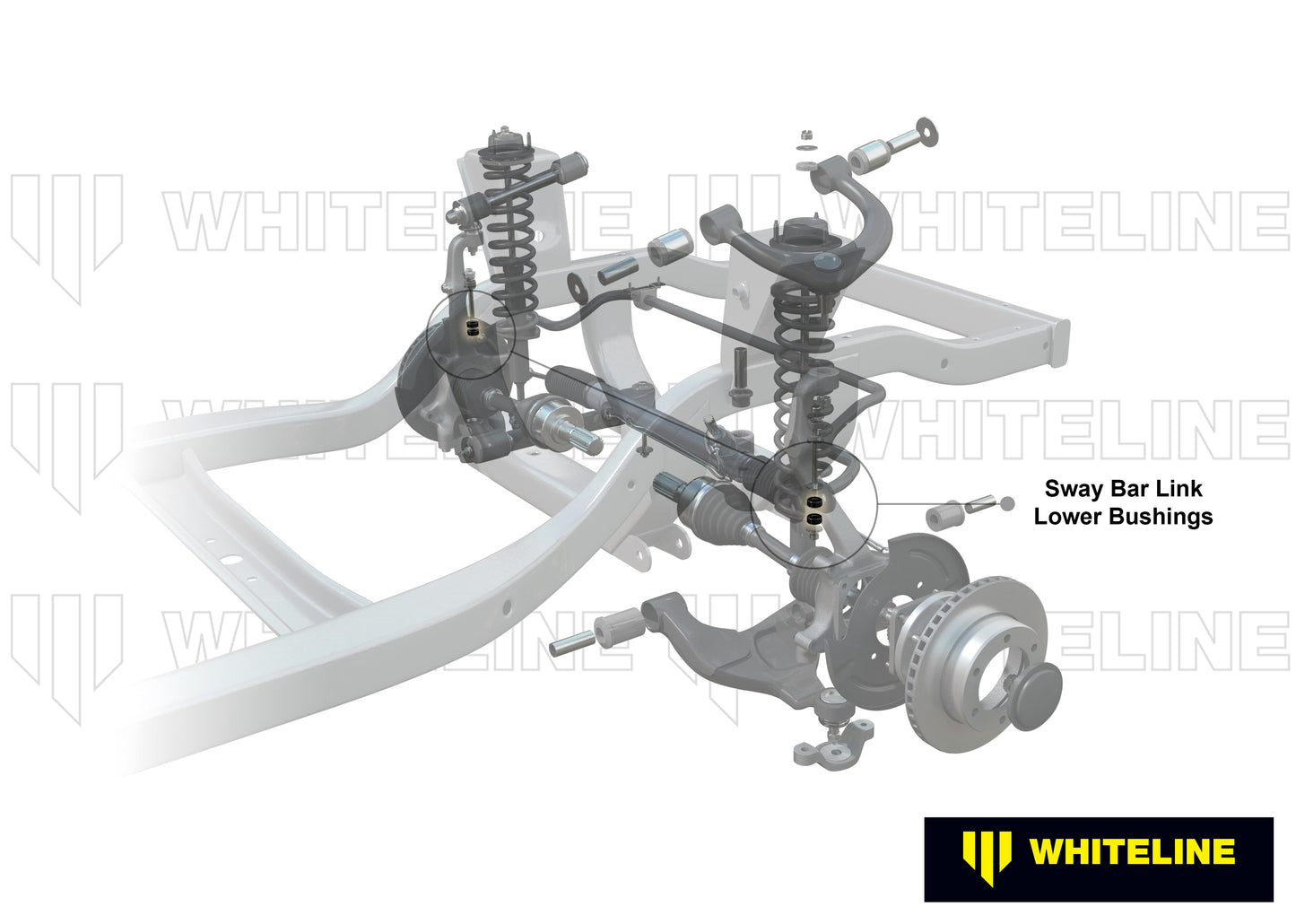 W23409 - Sway Bar Link - Lower Bushing Kit