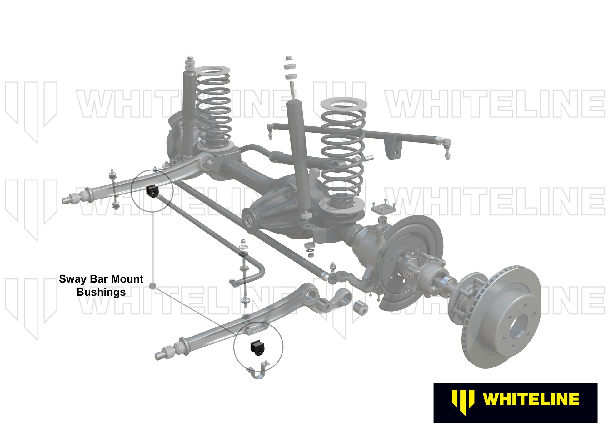 W23426 - Sway Bar Mount - Bushing Kit 22mm
