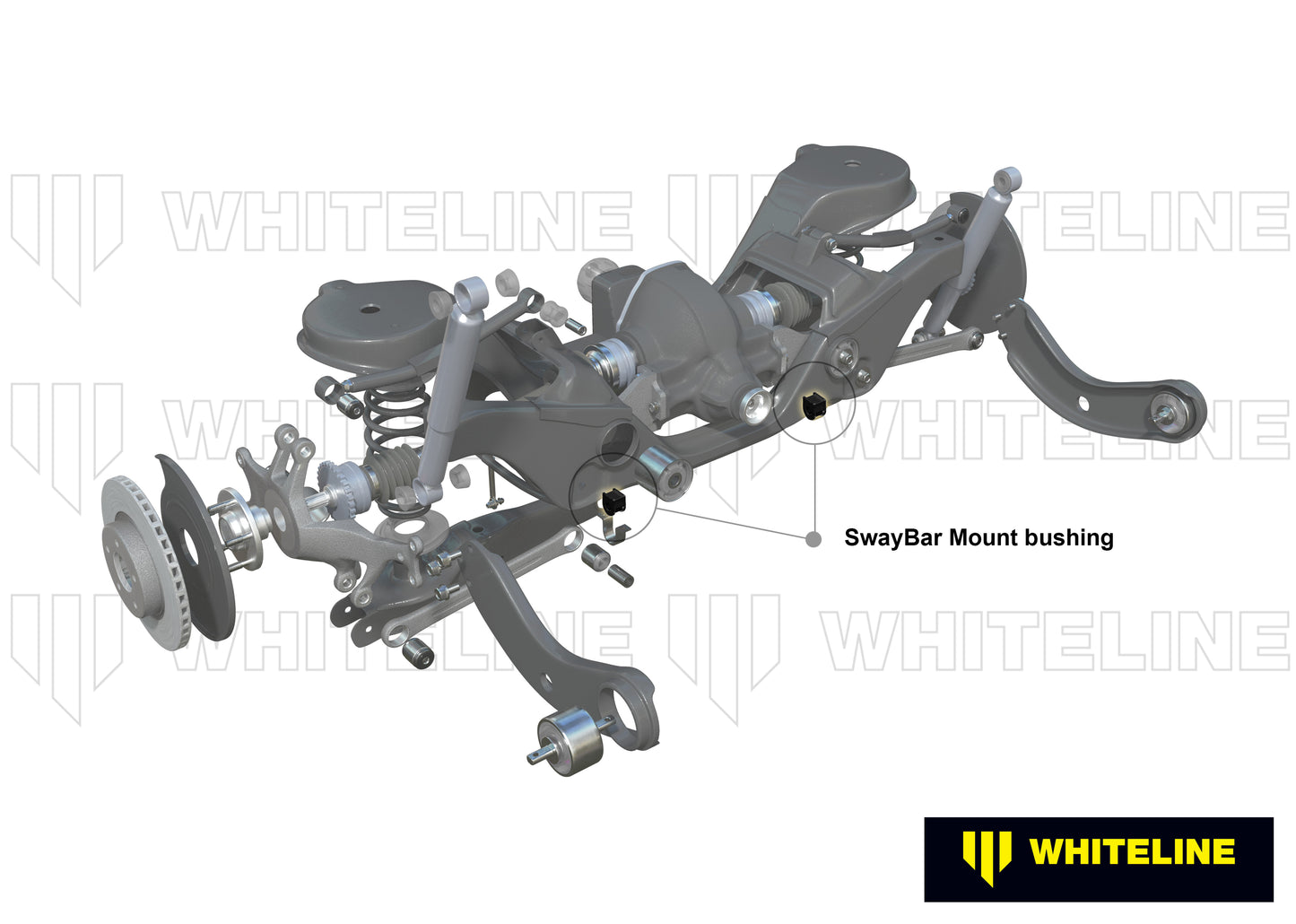W23621 - Sway Bar Mount - Bushing Kit 19mm