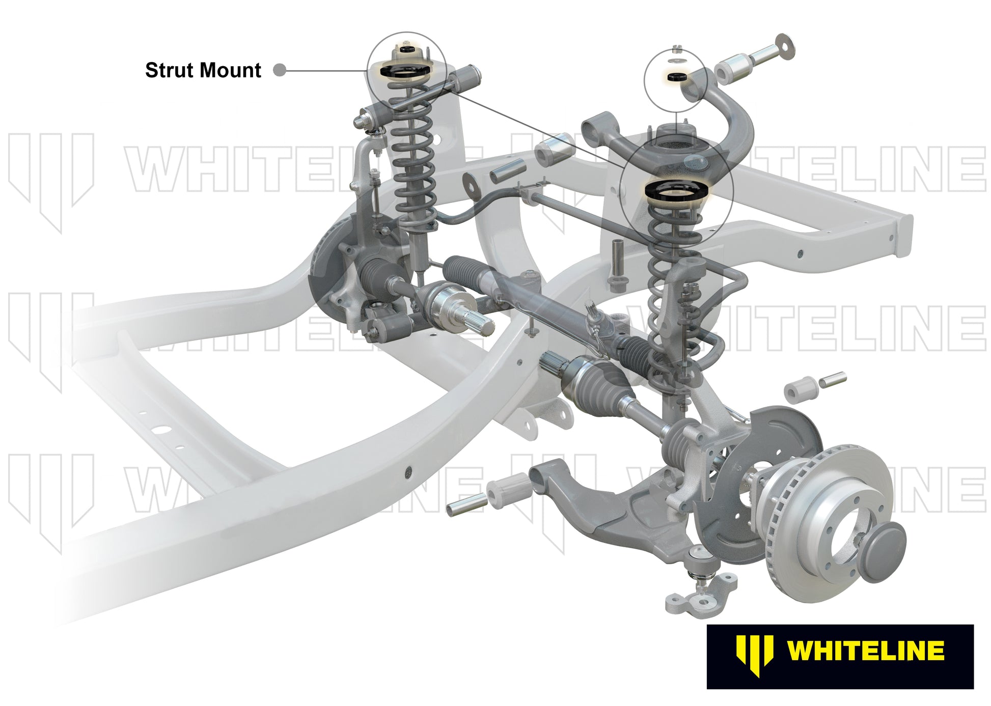 W44111 - Strut Mount - Bushing Kit