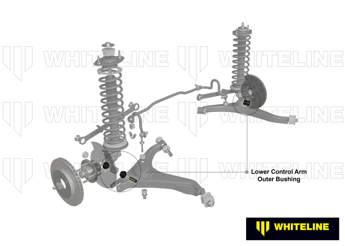 W51598 - Control Arm Lower - Outer Bushing Kit