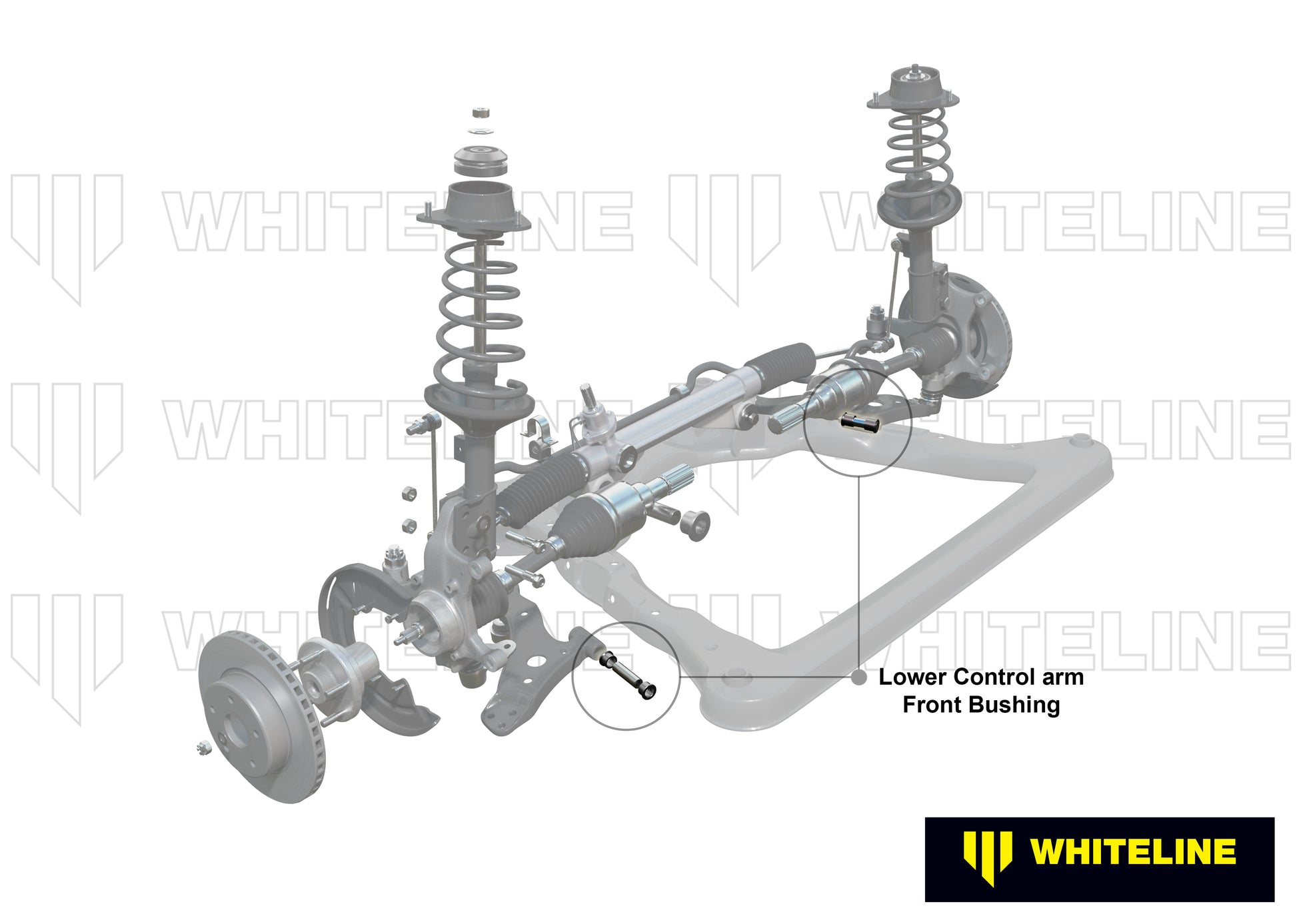 W52432 - Control Arm Lower - Inner Front Bushing Kit