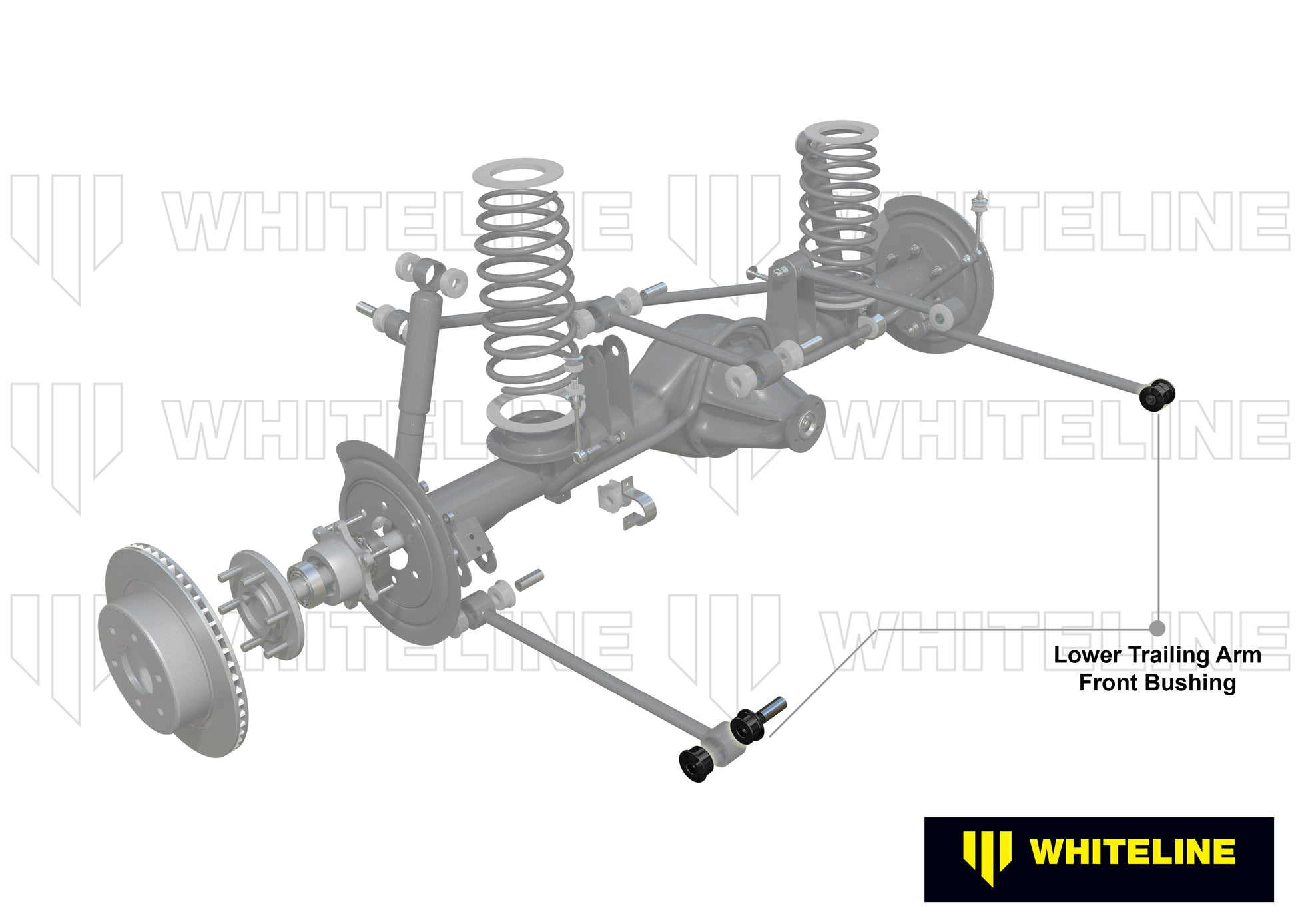 W61395 - Trailing Arm Lower - Front Bushing Kit