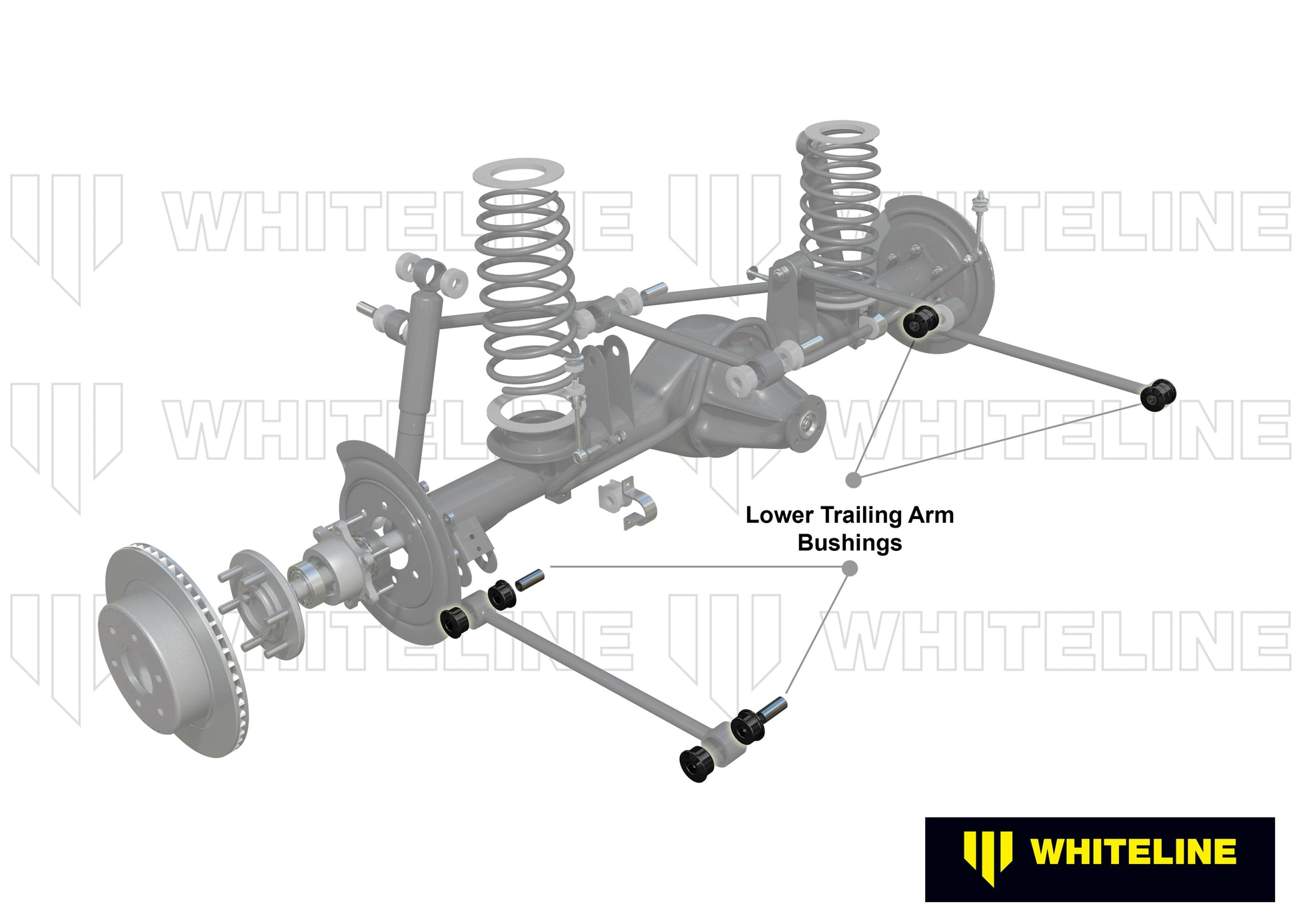 W61705A - Trailing Arm Lower - Bushing Kit