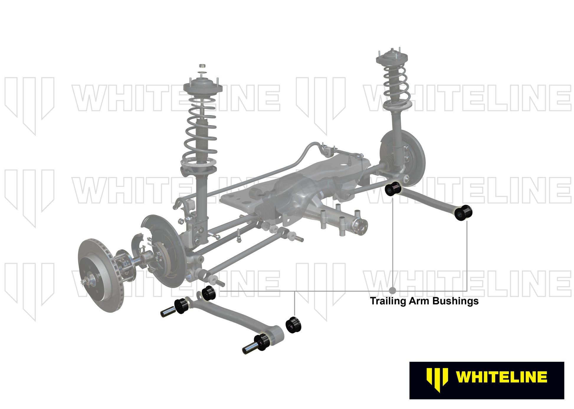 W61763 - Trailing Arm Lower - Bushing Kit