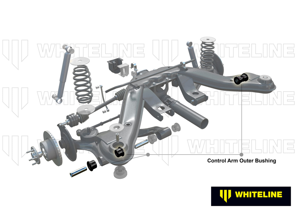 W62927 - Control Arm - Outer Bushing Kit-Double Offset