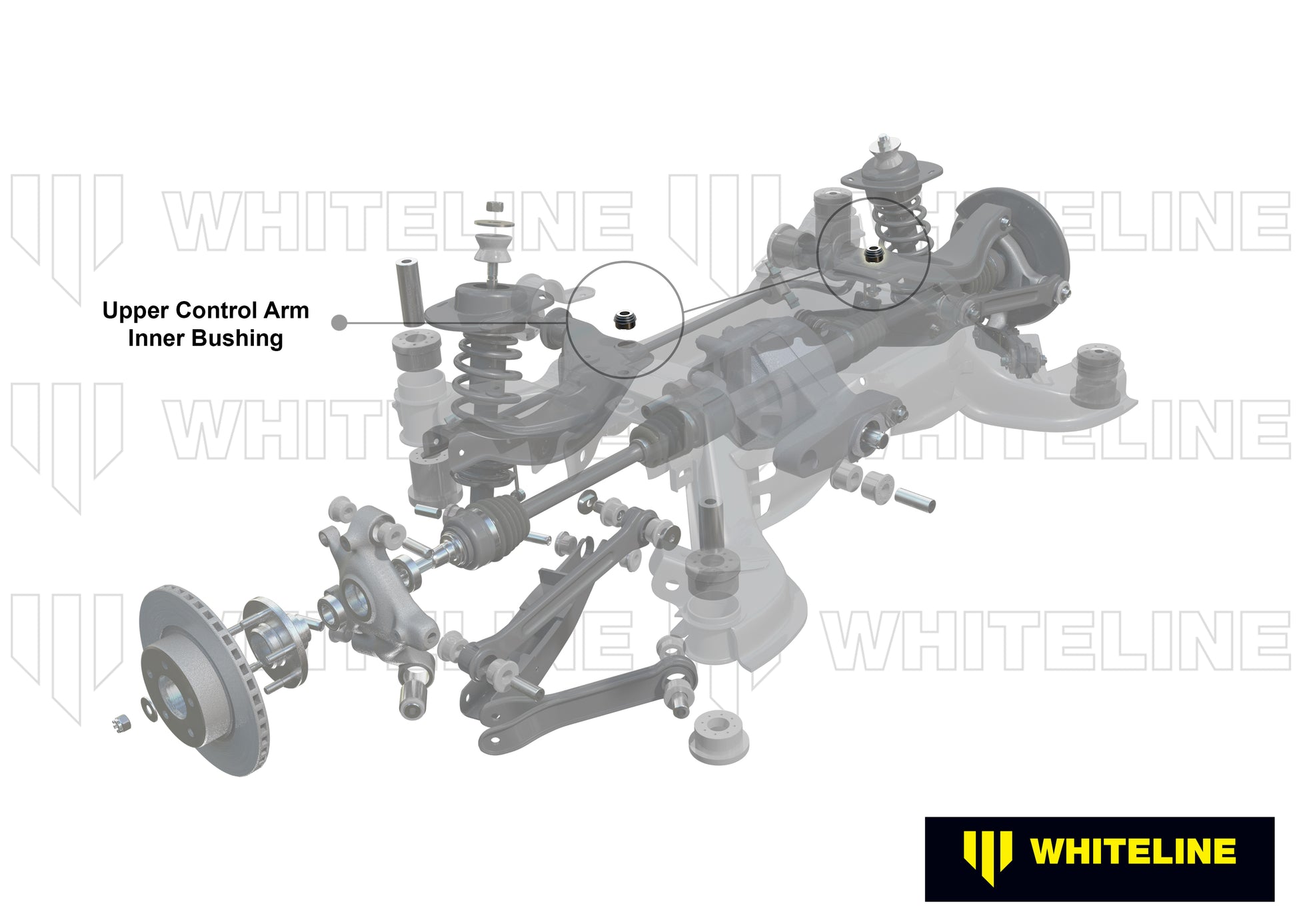 W62989 - Control Arm Upper - Inner Bushing Kit